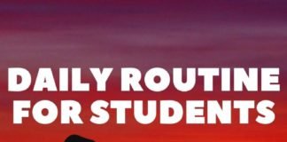 Daily Routine For Students