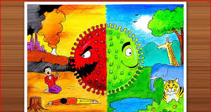 CHANGES IN NATURE AND HUMAN LIFE DUE TO OUTBREAK OF CORONA