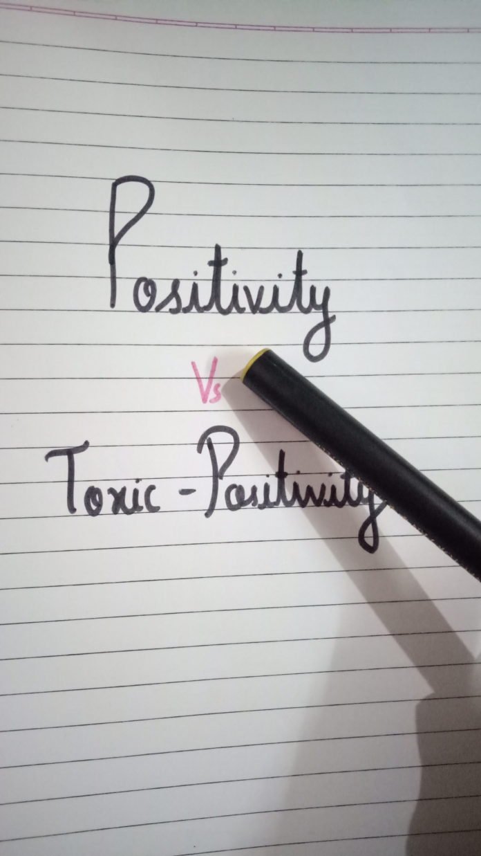 Comparison between Positivity and toxic positivity Dealing with toxic positivity