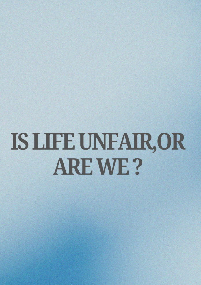 White and Blue Illustrated Motivational Animated Quote Poster