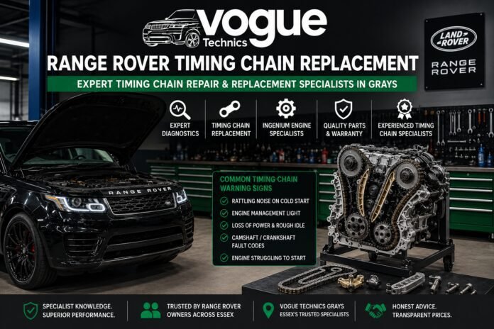 Range Rover Timing Chain Replacement | Vogue Technics Vogue Technics Grays