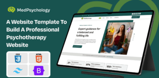 Why Ready-Made Therapist Website Design Templates Are the Smart Choice in 2026 MedPsychology: Therapist Website Design Template Built with HTML5 & Tailwind CSS