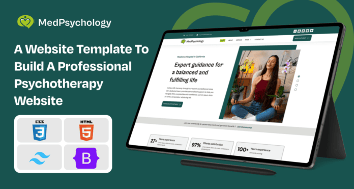 website_pack1724749370_1 MedPsychology: Therapist Website Design Template Built with HTML5 & Tailwind CSS