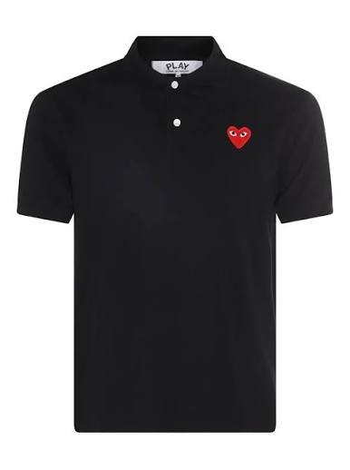 images (4) cdg polo t-shirt