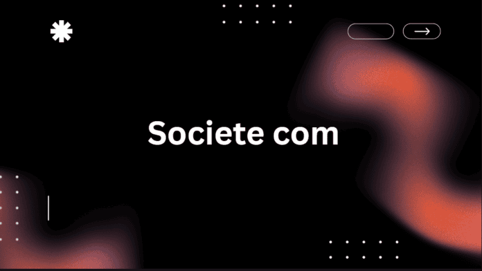 Societe com